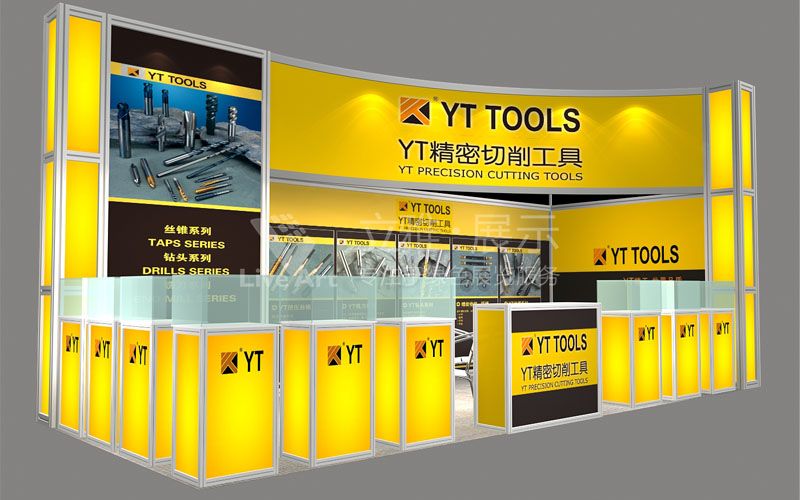 YT機(jī)械展展臺設(shè)計(jì)搭建案例分析